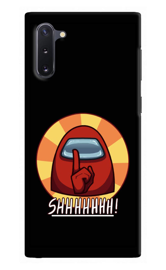 Among Us Shhh! Samsung Note 10 Hard Case Back Cover by Casekaro