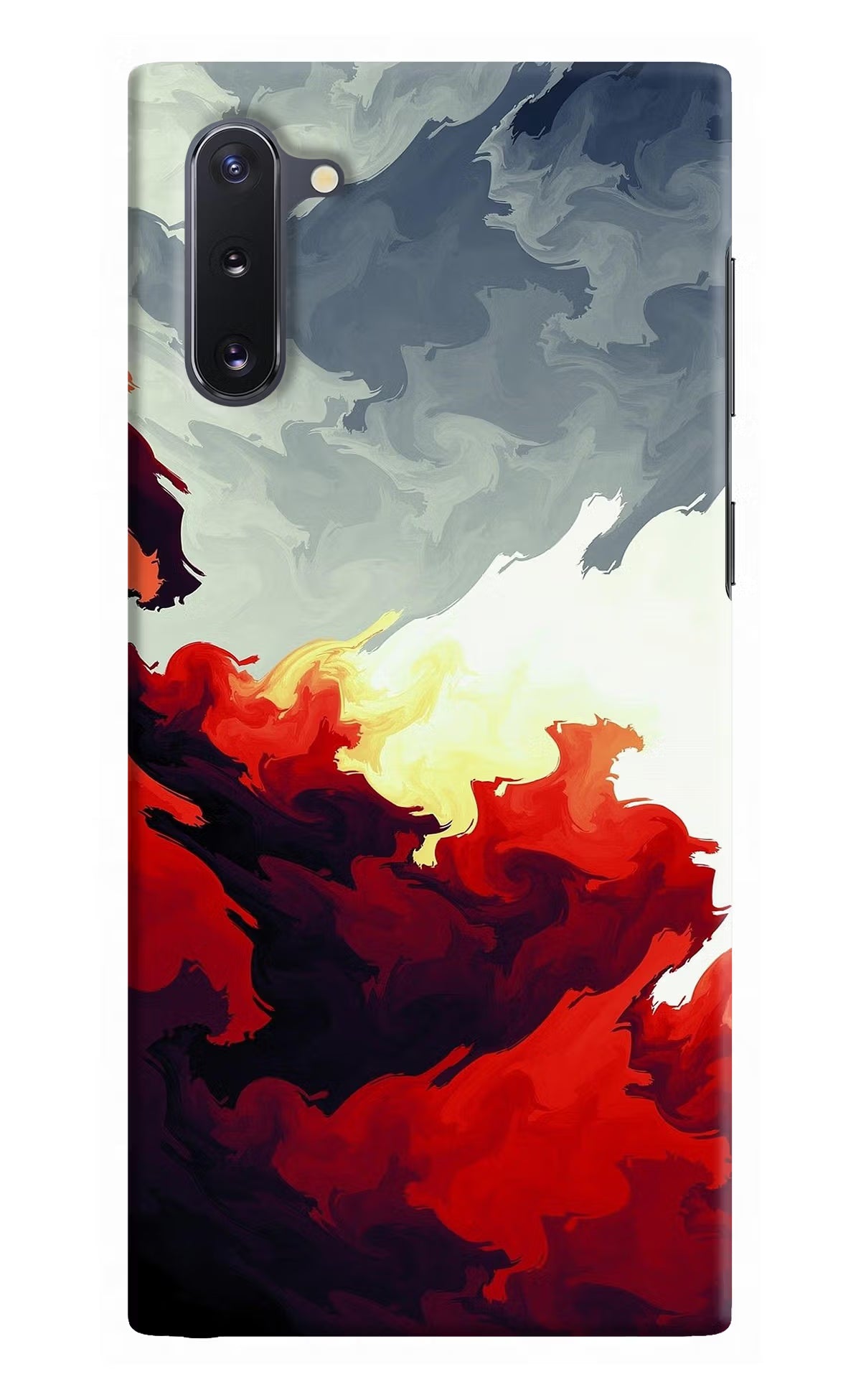 Fire Cloud Samsung Note 10 Hard Case Back Cover by Casekaro