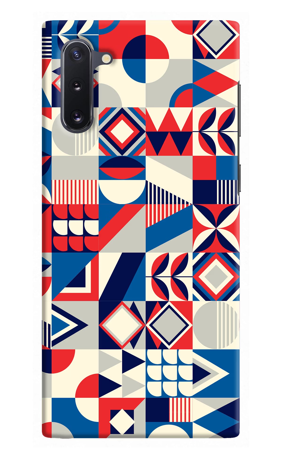 Colorful Pattern Samsung Note 10 Hard Case Back Cover by Casekaro