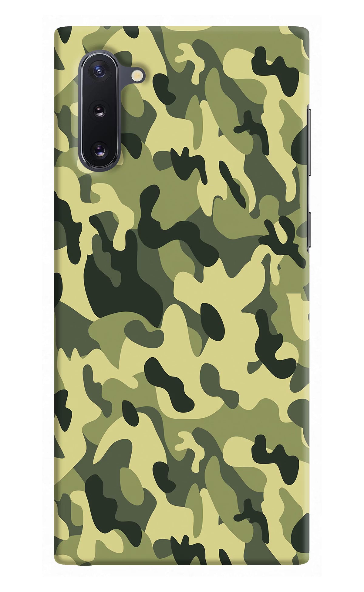 Camouflage Samsung Note 10 Hard Case Back Cover by Casekaro