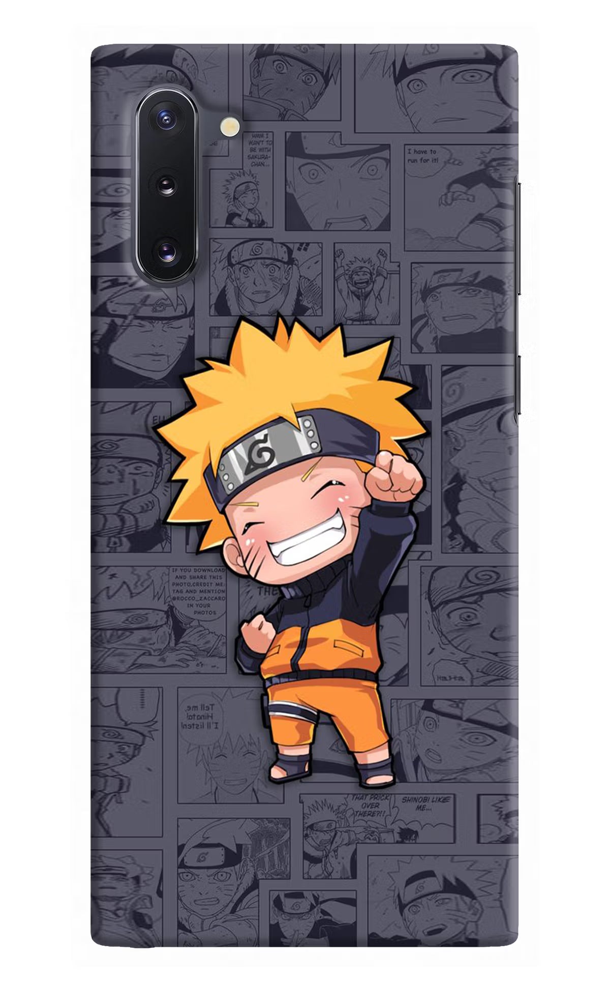 Chota Naruto Samsung Note 10 Hard Case Back Cover by Casekaro