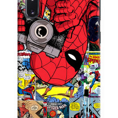 Spider Man Samsung Note 10 Hard Case Back Cover by Casekaro