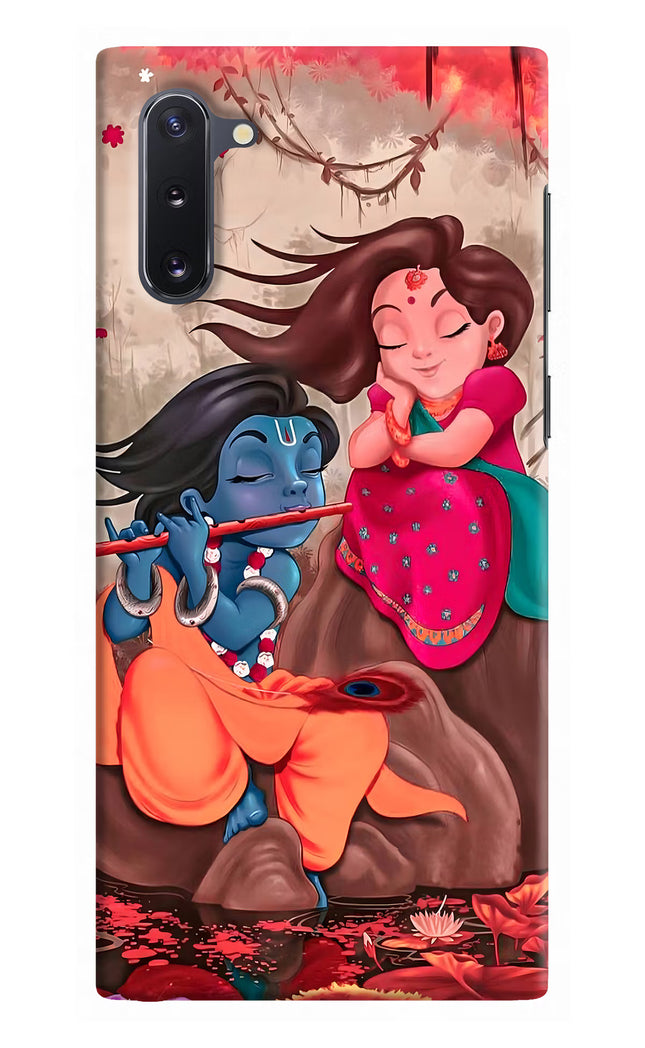 Radhe Krishna Samsung Note 10 Hard Case Back Cover by Casekaro