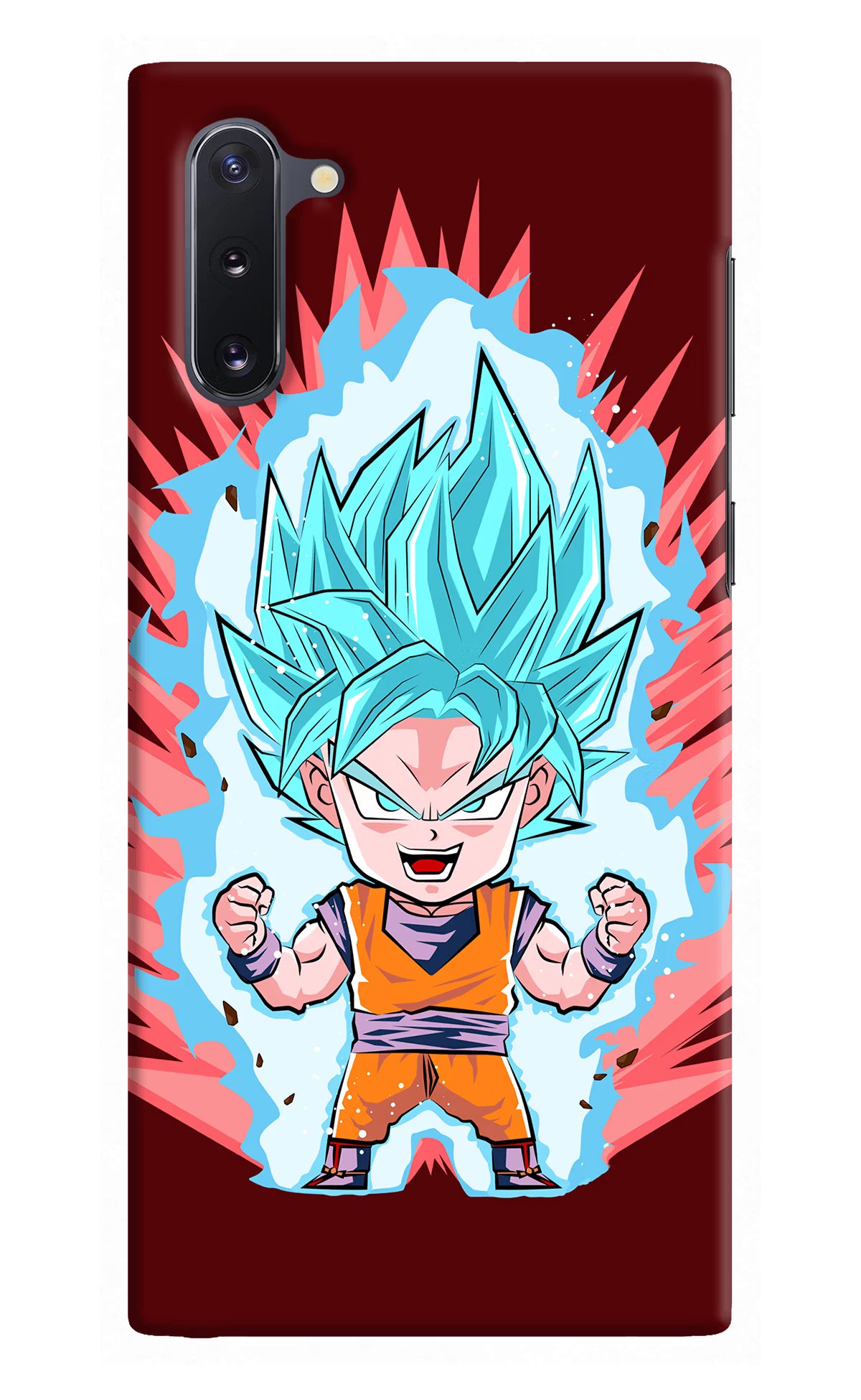 Goku Little Samsung Note 10 Hard Case Back Cover by Casekaro