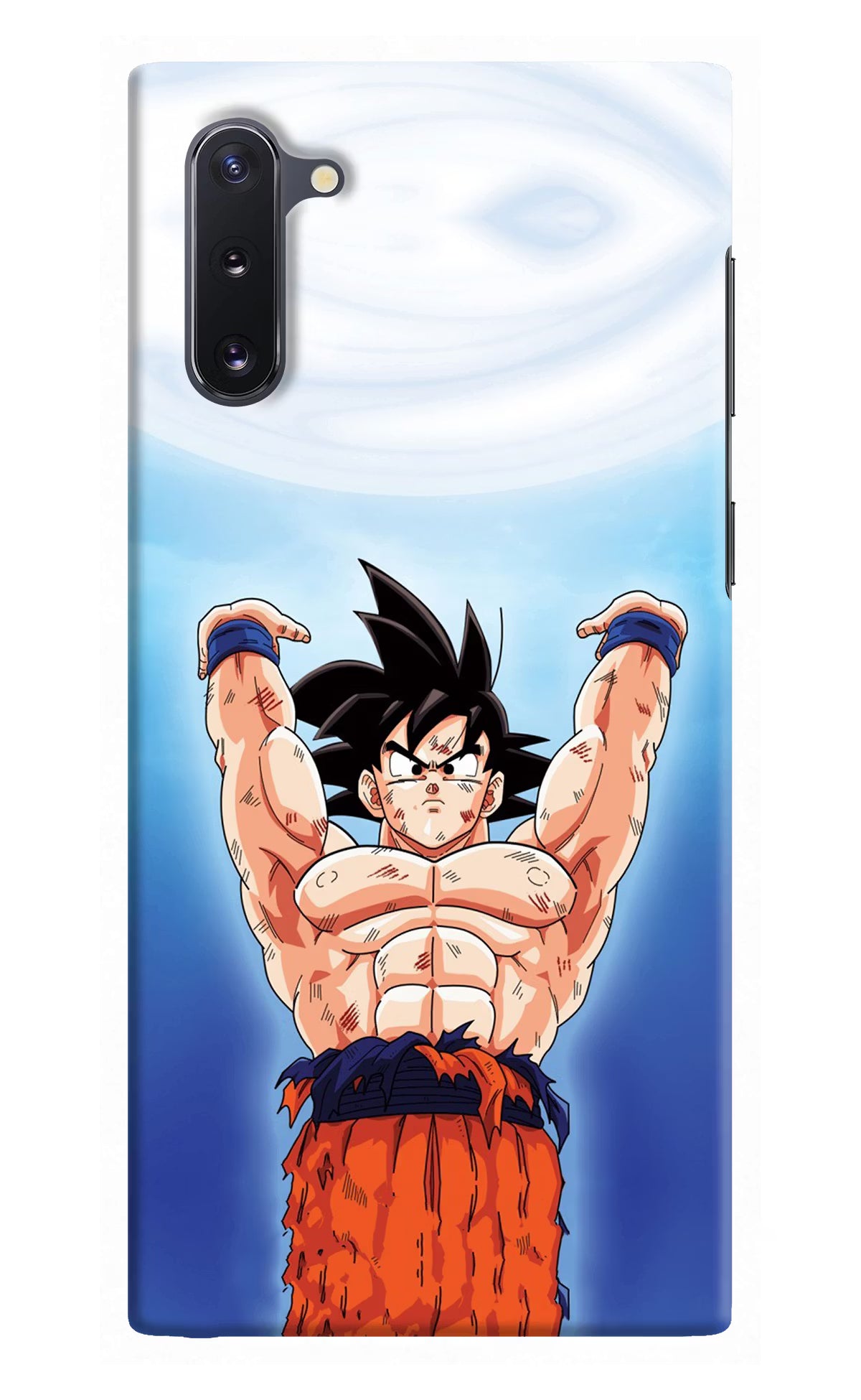 Goku Power Samsung Note 10 Hard Case Back Cover by Casekaro