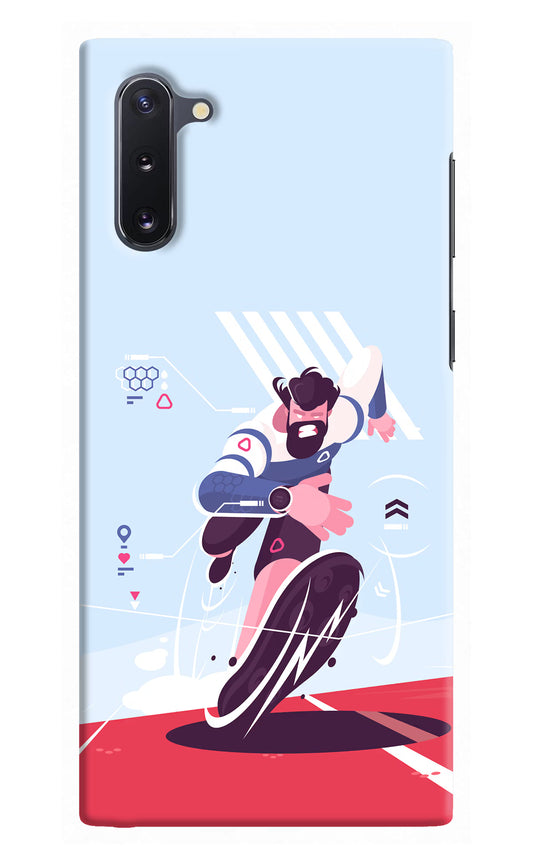 Run Pro Samsung Note 10 Hard Case Back Cover by Casekaro