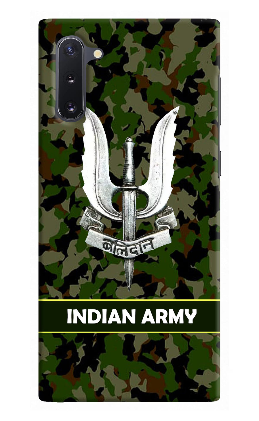 Balidan Indian Logo Samsung Note 10 Back Cover, Hard case