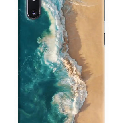 Ocean Beach Samsung Note 10 Hard Case Back Cover by Casekaro