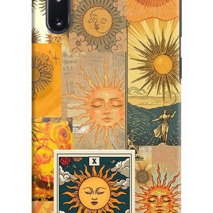 Sun Samsung Note 10 Hard Case Back Cover by Casekaro