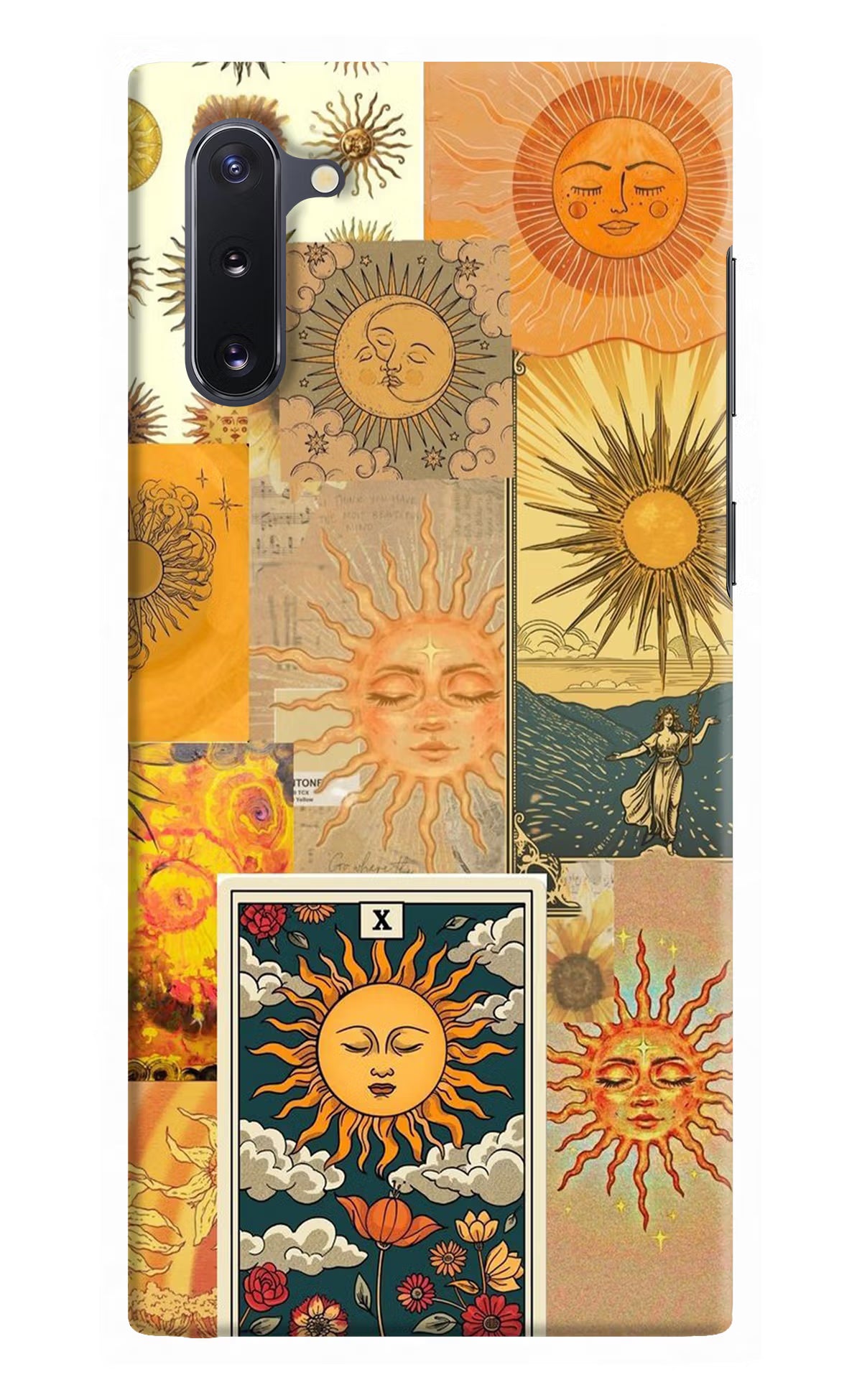 Sun Samsung Note 10 Hard Case Back Cover by Casekaro