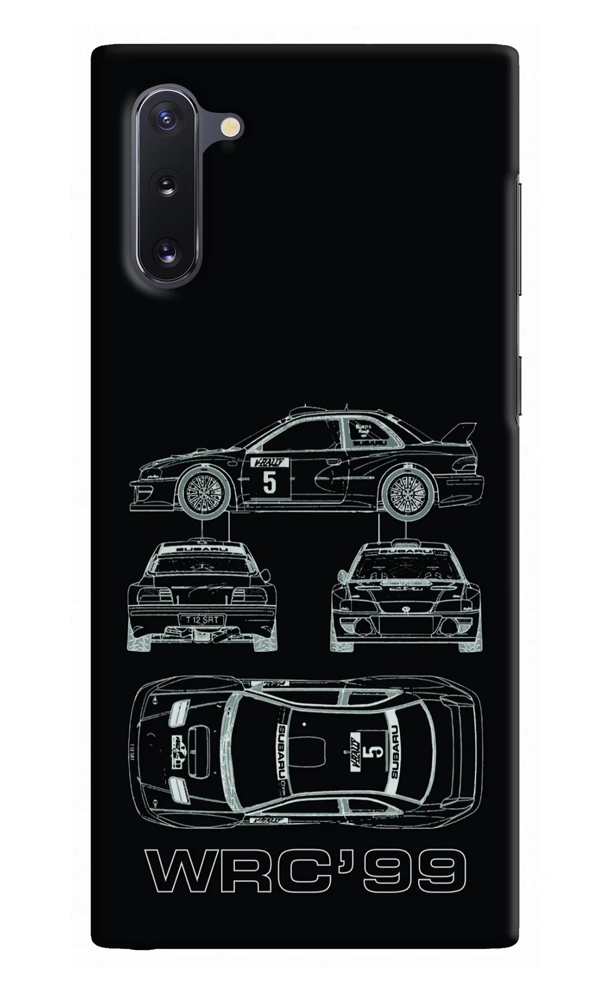 WRC'99 Samsung Note 10 Hard Case Back Cover by Casekaro