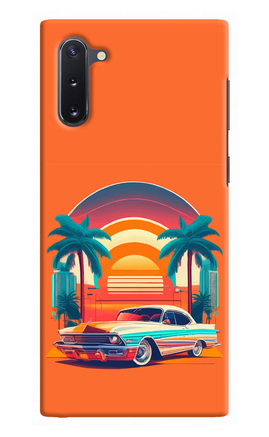 Palm Drive 80s Samsung Note 10 Hard Case Back Cover by Casekaro