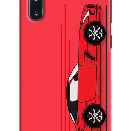 Red Velocity Samsung Note 10 Hard Case Back Cover by Casekaro