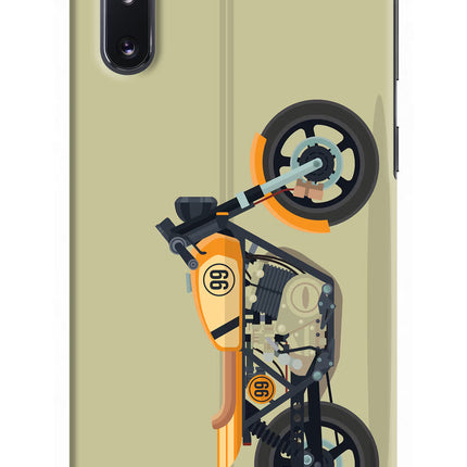 Vertical Speedster Samsung Note 10 Hard Case Back Cover by Casekaro
