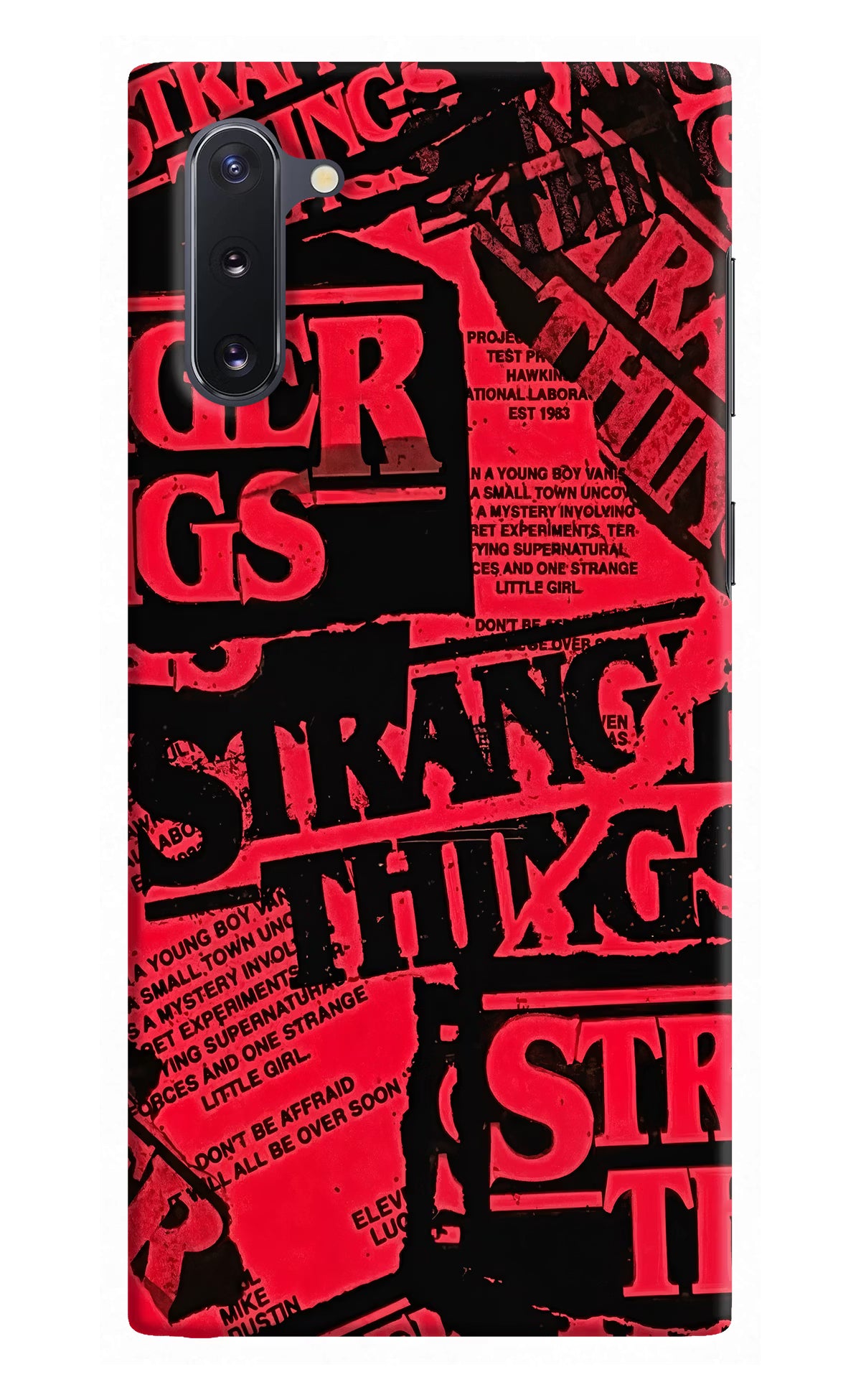 Ordinary Things Samsung Note 10 Hard Case Back Cover by Casekaro