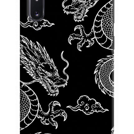 Twin Dragons Samsung Note 10 Hard Case Back Cover by Casekaro