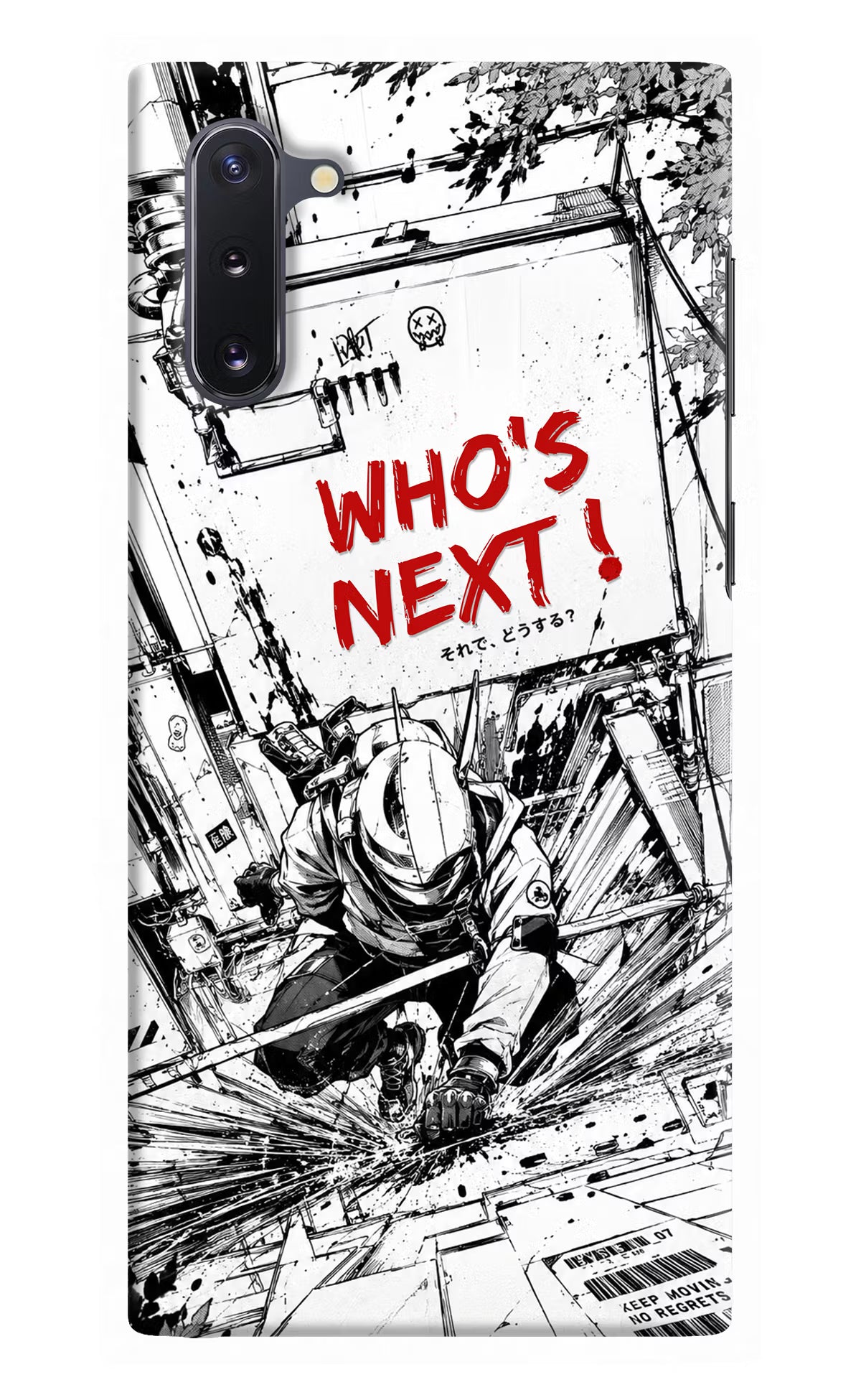 Who's Next Samsung Note 10 Hard Case Back Cover by Casekaro