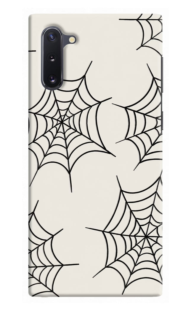 Spider Web Samsung Note 10 Hard Case Back Cover by Casekaro