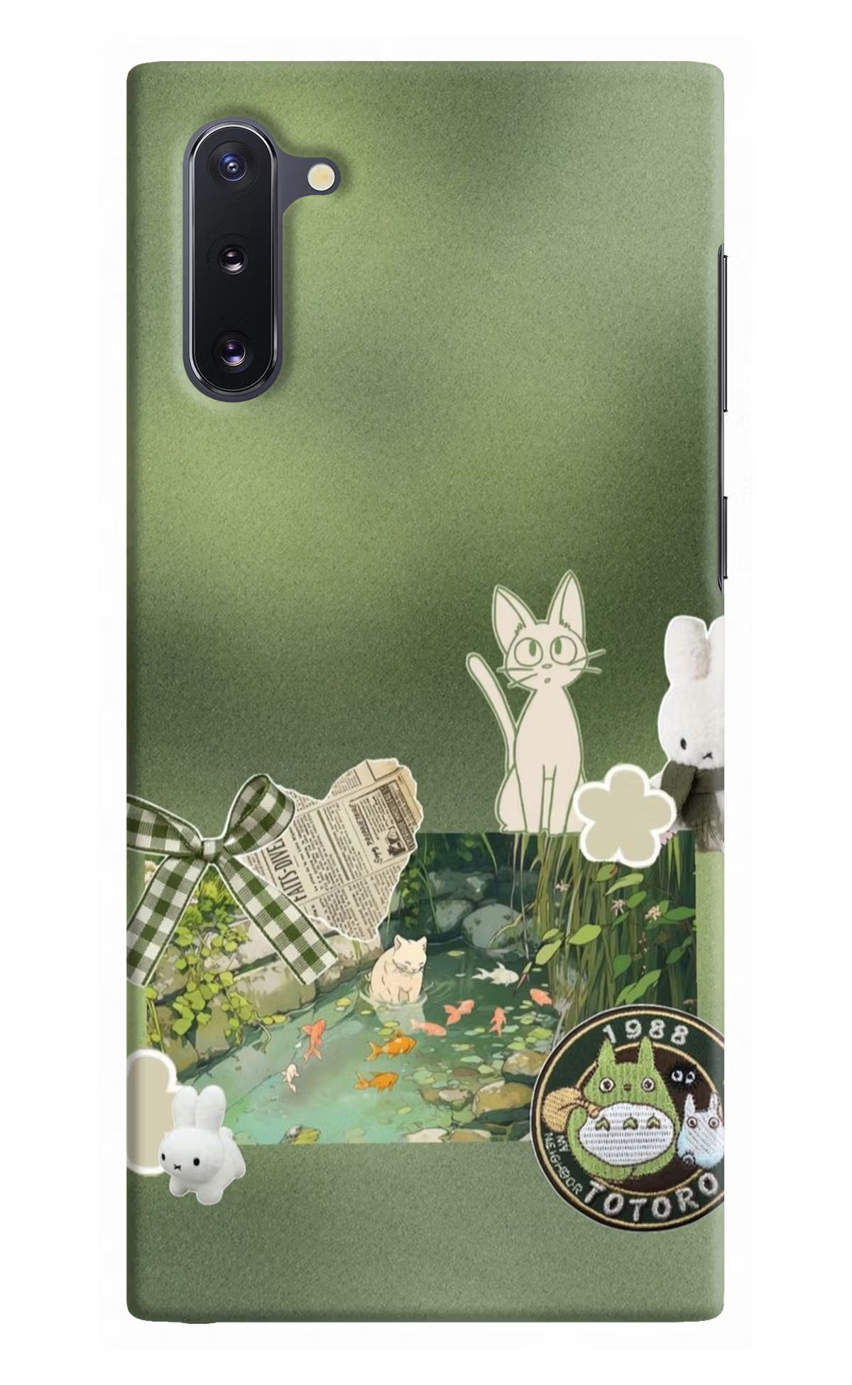 Aesthetic anime Samsung Note 10 Back Cover