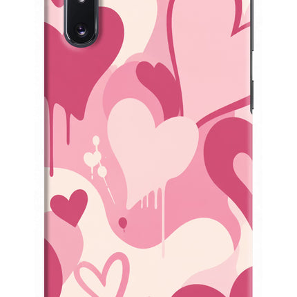 Hearty case Samsung Note 10 Hard Case Back Cover by Casekaro