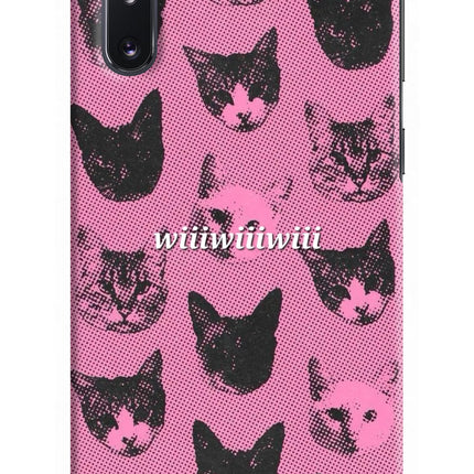 Pink Cats Samsung Note 10 Hard Case Back Cover by Casekaro