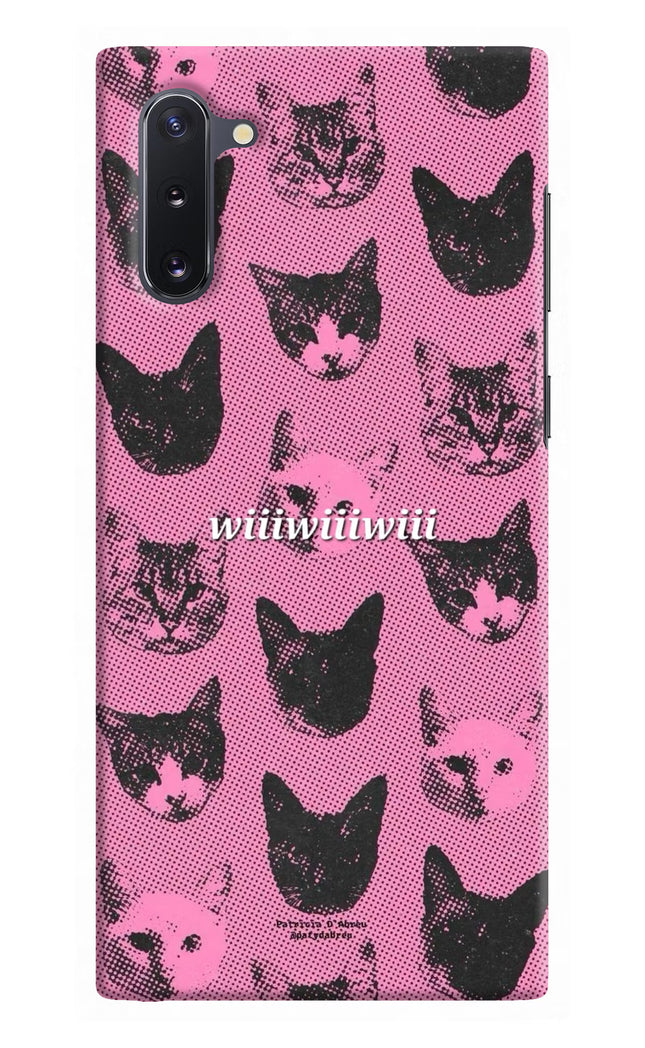 Pink Cats Samsung Note 10 Hard Case Back Cover by Casekaro