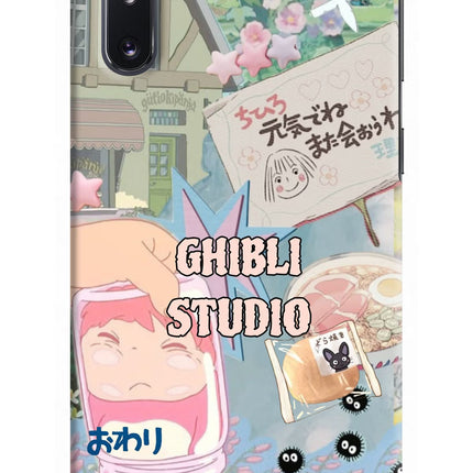 Studio Ghibli Samsung Note 10 Hard Case Back Cover by Casekaro