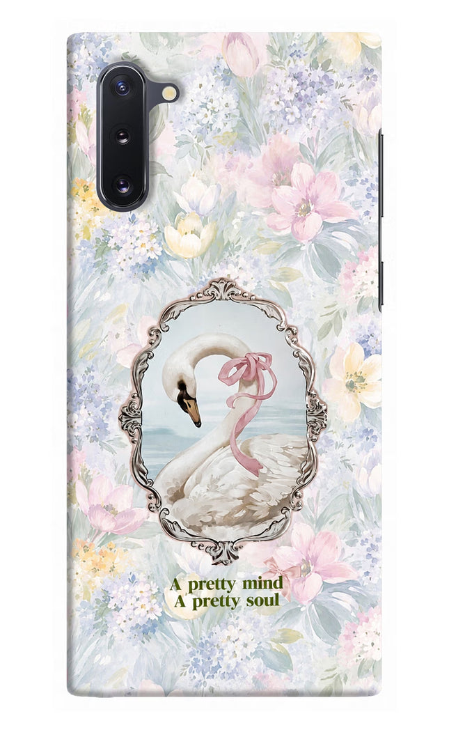 Pretty Mind Pretty Soul Samsung Note 10 Hard Case Back Cover by Casekaro