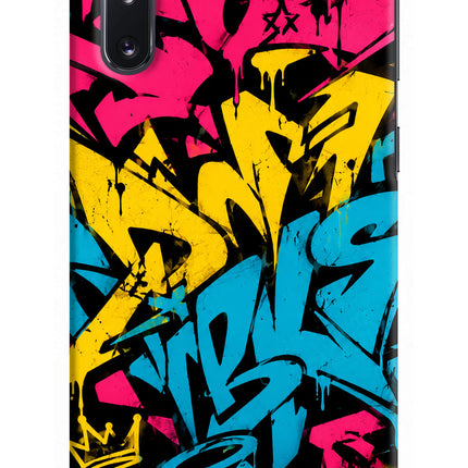 Graffiti Vibe Samsung Note 10 Hard Case Back Cover by Casekaro
