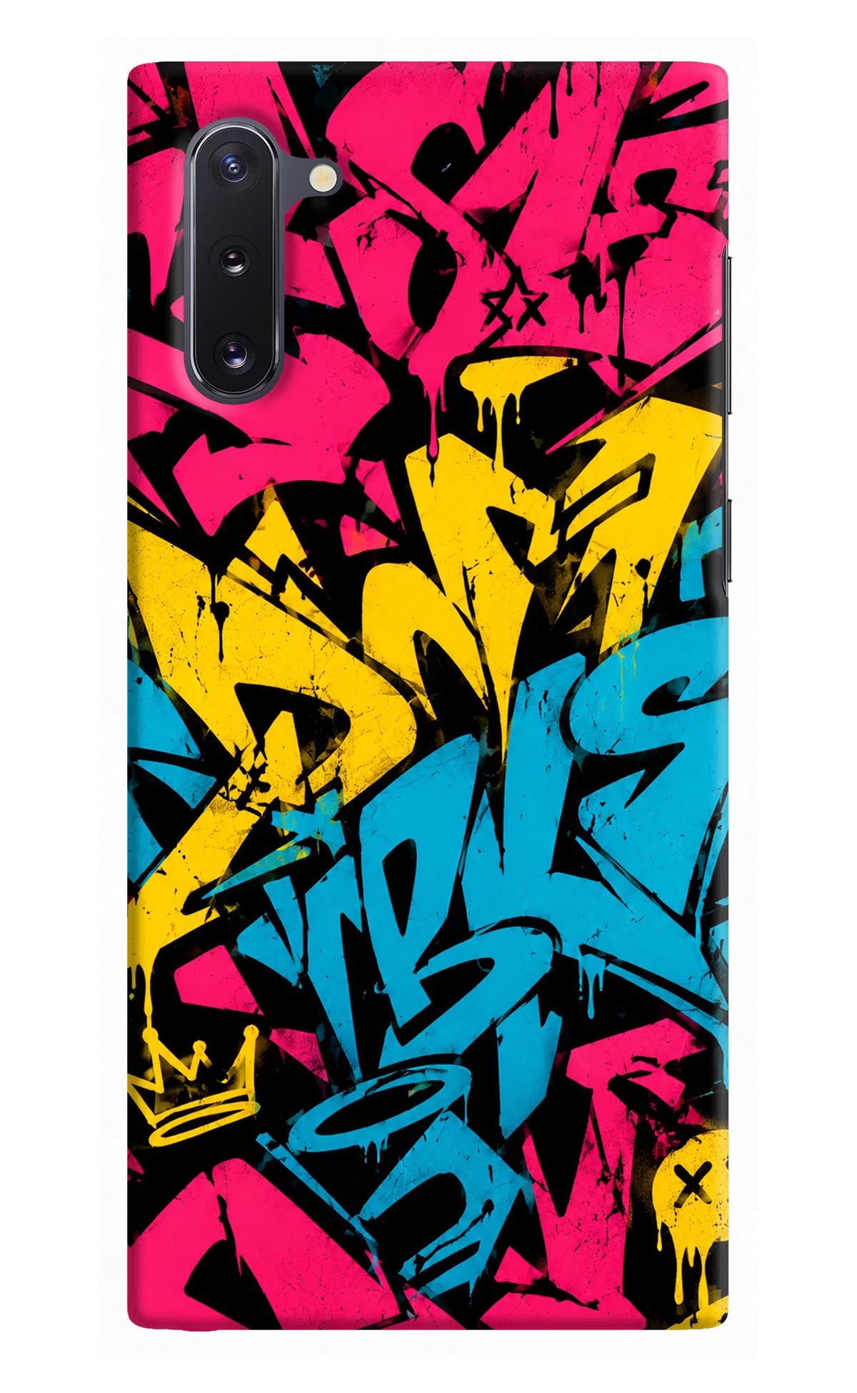 Graffiti Vibe Samsung Note 10 Back Cover