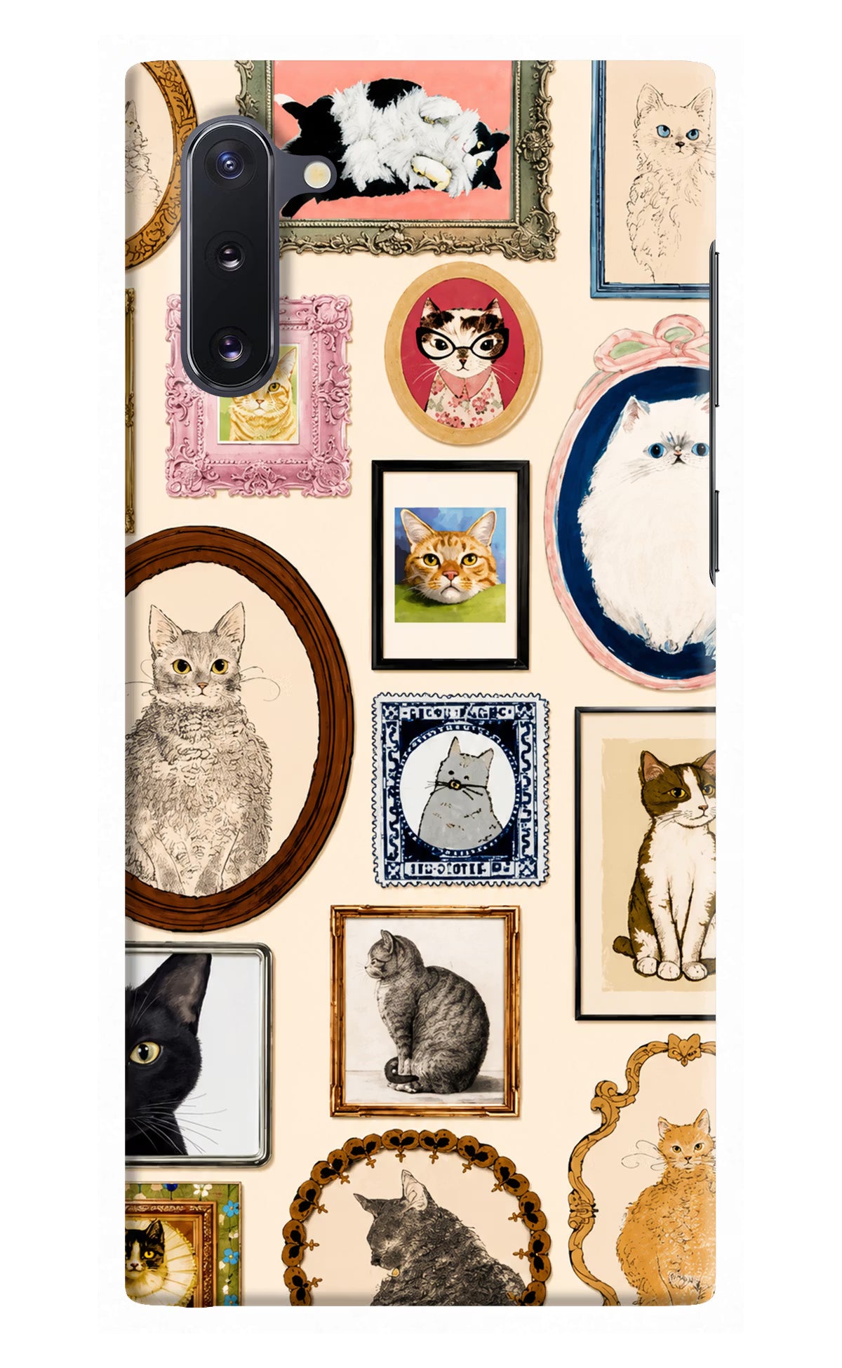 Mirror Cats Samsung Note 10 Back Cover