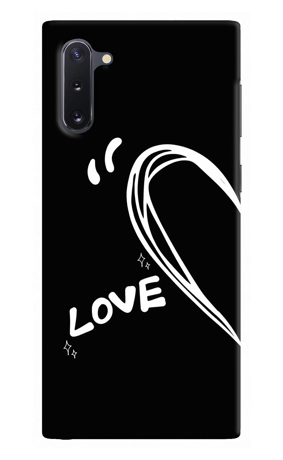 Love Line Samsung Note 10 Back Cover