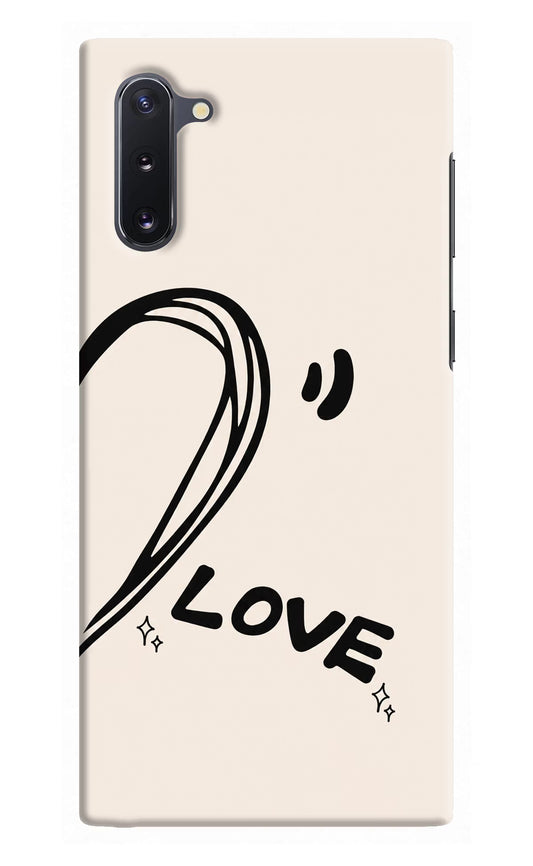 Soul Line Samsung Note 10 Hard Case Back Cover by Casekaro