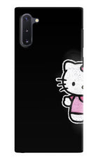 Kitty Charm Samsung Note 10 Hard Case Back Cover by Casekaro