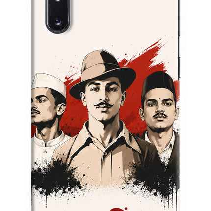 Bhagat Singh Trio Samsung Note 10 Hard Case Back Cover by Casekaro