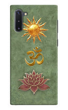 Om & Lotus Samsung Note 10 Back Cover