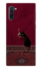 Midnight Cat Samsung Note 10 Back Cover