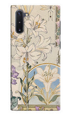 White Lily Samsung Note 10 Back Cover