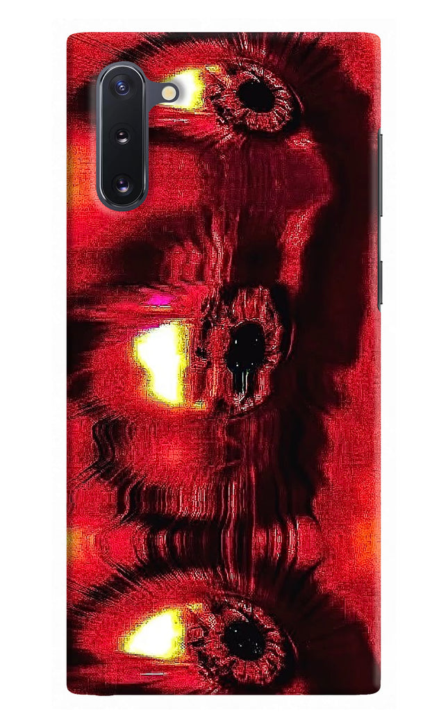 Fire Eye Samsung Note 10 Hard Case Back Cover by Casekaro