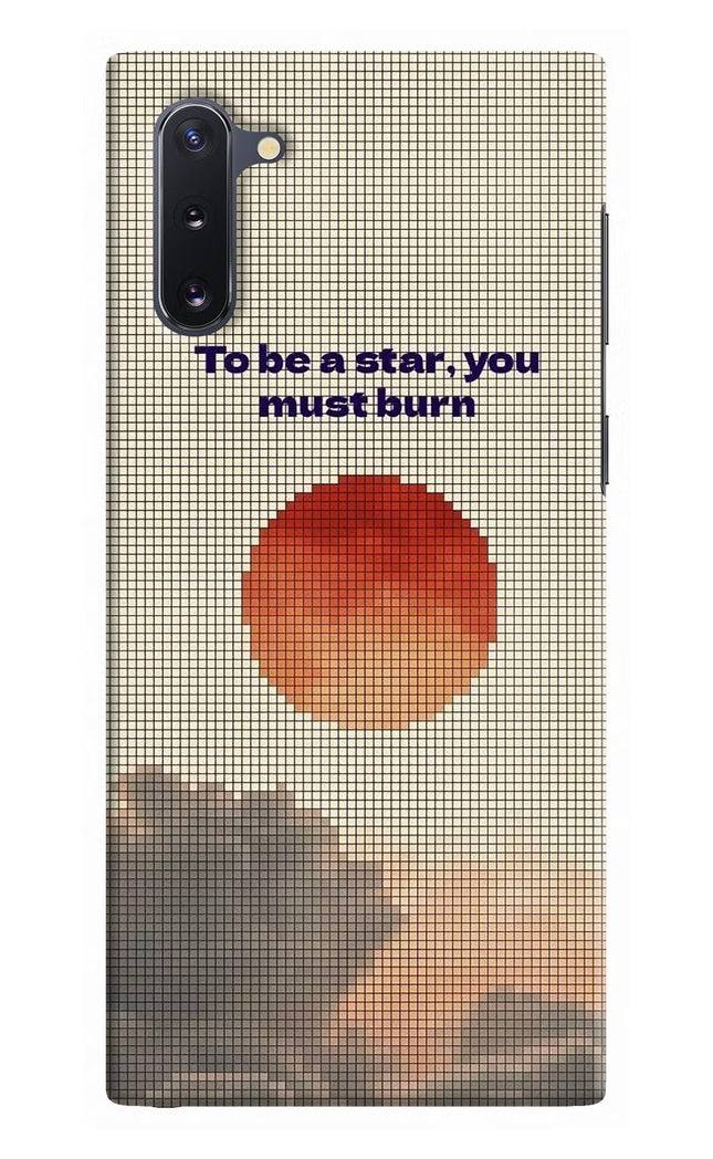 Pixel Sun Samsung Note 10 Hard Case Back Cover by Casekaro