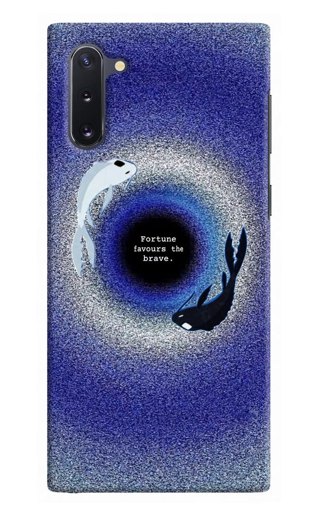 Dark Koi Samsung Note 10 Hard Case Back Cover by Casekaro