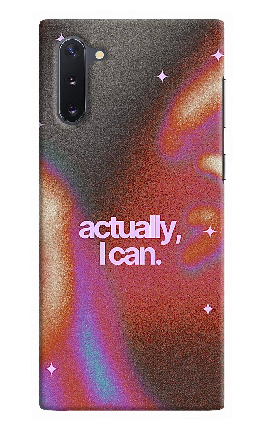 Pink Aura Samsung Note 10 Back Cover, Hard case