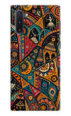 Folk Print Samsung Note 10 Back Cover