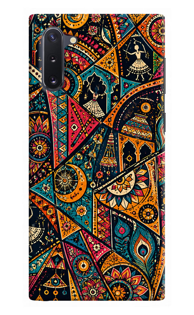 Folk Print Samsung Note 10 Hard Case Back Cover by Casekaro