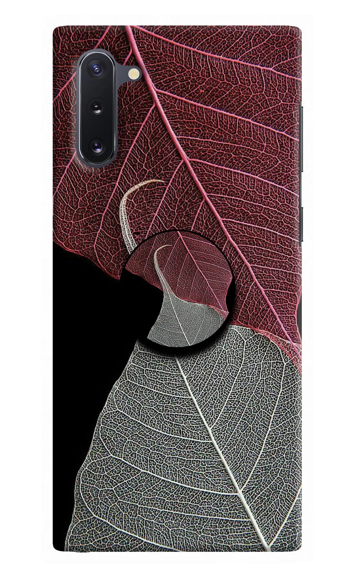 Leaf Pattern Samsung Note 10 Pop Case by Casekaro