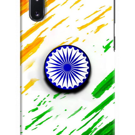 Indian Flag Ashoka Chakra Samsung Note 10 Pop Case by Casekaro