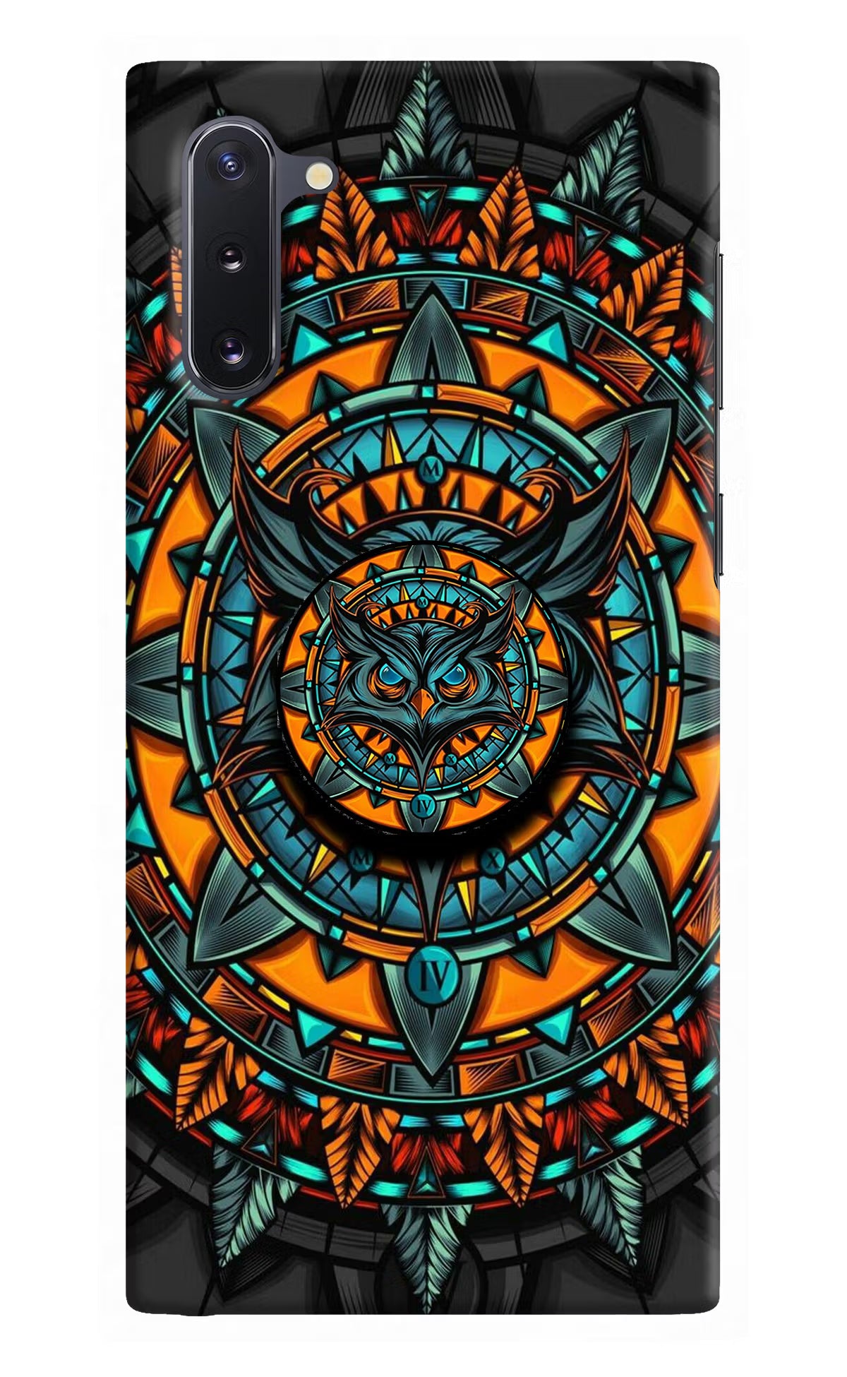 Angry Owl Samsung Note 10 Pop Case by Casekaro