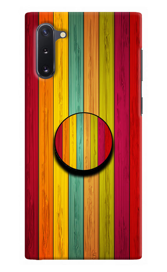 Multicolor Wooden Samsung Note 10 Pop Case by Casekaro