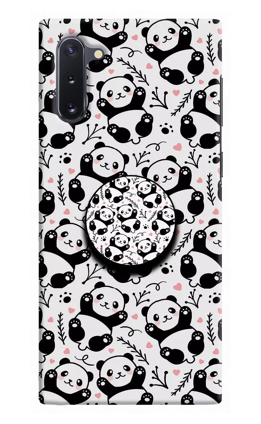 Cute Panda Samsung Note 10 Pop Case, Hard case