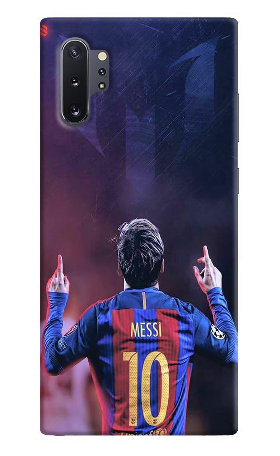 Messi Samsung Note 10 Plus Back Cover, Hard case